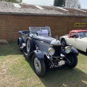 the P pod - Petersfield Personalities  on location at the Winchester MG Owners Club Cobweb SPIN 16th April 2024