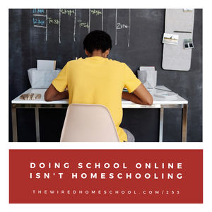 Not All Online Schooling is Homeschooling